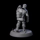 Hard Working Villager A Miniature for Dungeons and Dragons, Pathfinder or other TTRPGs