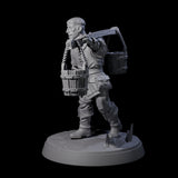 Hard Working Villager A Miniature for Dungeons and Dragons, Pathfinder or other TTRPGs