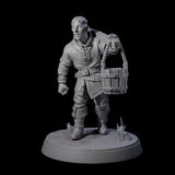 Hard Working Villager A Miniature for Dungeons and Dragons, Pathfinder or other TTRPGs