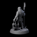 Hard Working Villager B Miniature for Dungeons and Dragons, Pathfinder or other TTRPGs
