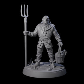 Hard Working Villager B Miniature for Dungeons and Dragons, Pathfinder or other TTRPGs