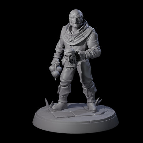 Hard Working Villager C Miniature for Dungeons and Dragons, Pathfinder or other TTRPGs