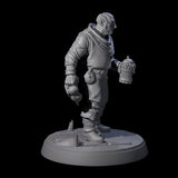 Hard Working Villager C Miniature for Dungeons and Dragons, Pathfinder or other TTRPGs