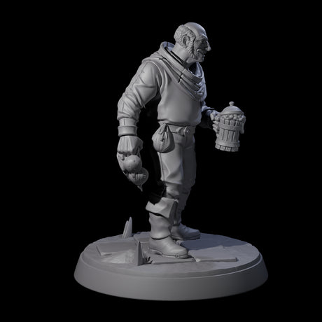 Hard Working Villager C Miniature for Dungeons and Dragons, Pathfinder or other TTRPGs