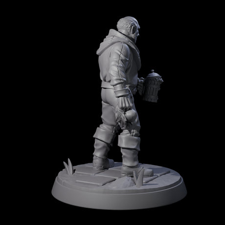 Hard Working Villager C Miniature for Dungeons and Dragons, Pathfinder or other TTRPGs