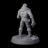 Hard Working Villager C Miniature for Dungeons and Dragons, Pathfinder or other TTRPGs
