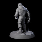 Hard Working Villager C Miniature for Dungeons and Dragons, Pathfinder or other TTRPGs