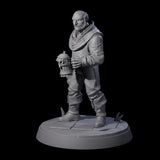 Hard Working Villager C Miniature for Dungeons and Dragons, Pathfinder or other TTRPGs