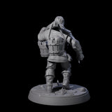 Hard Working Villager D Miniature for Dungeons and Dragons, Pathfinder or other TTRPGs