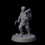 Hard Working Villager D Miniature for Dungeons and Dragons, Pathfinder or other TTRPGs