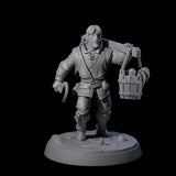 Hard Working Villager D Miniature for Dungeons and Dragons, Pathfinder or other TTRPGs