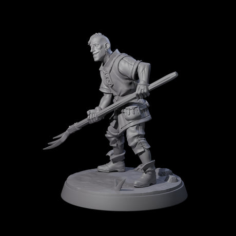 Hard Working Villager E Miniature for Dungeons and Dragons, Pathfinder or other TTRPGs