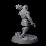 Hard Working Villager F Miniature for Dungeons and Dragons, Pathfinder or other TTRPGs