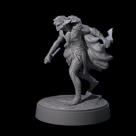 Hardy Goblin Scavenger B Miniature for Dungeons and Dragons, Pathfinder or other TTRPGs