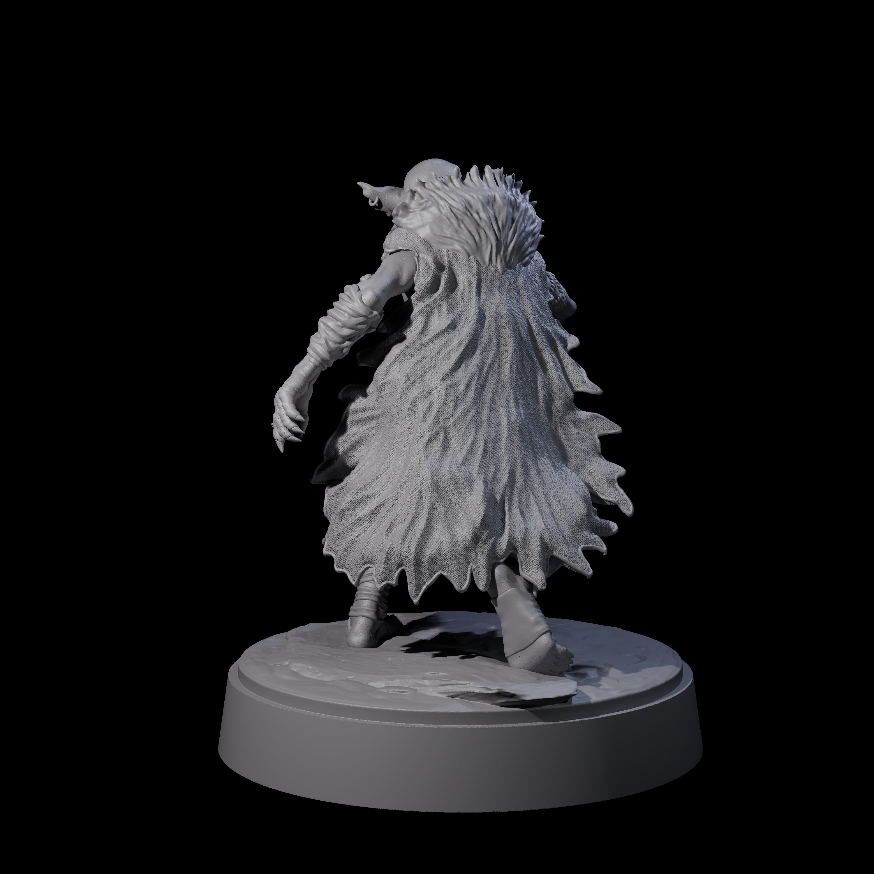 Hardy Goblin Scavenger C Miniature for Dungeons and Dragons, Pathfinder or other TTRPGs