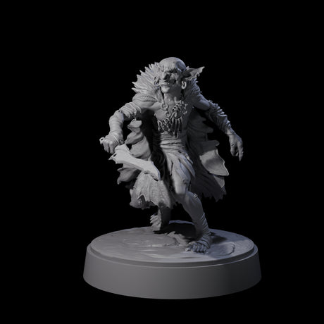 Hardy Goblin Scavenger C Miniature for Dungeons and Dragons, Pathfinder or other TTRPGs
