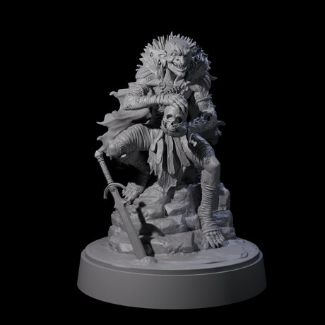 Hardy Goblin Scavenger E Miniature for Dungeons and Dragons, Pathfinder or other TTRPGs