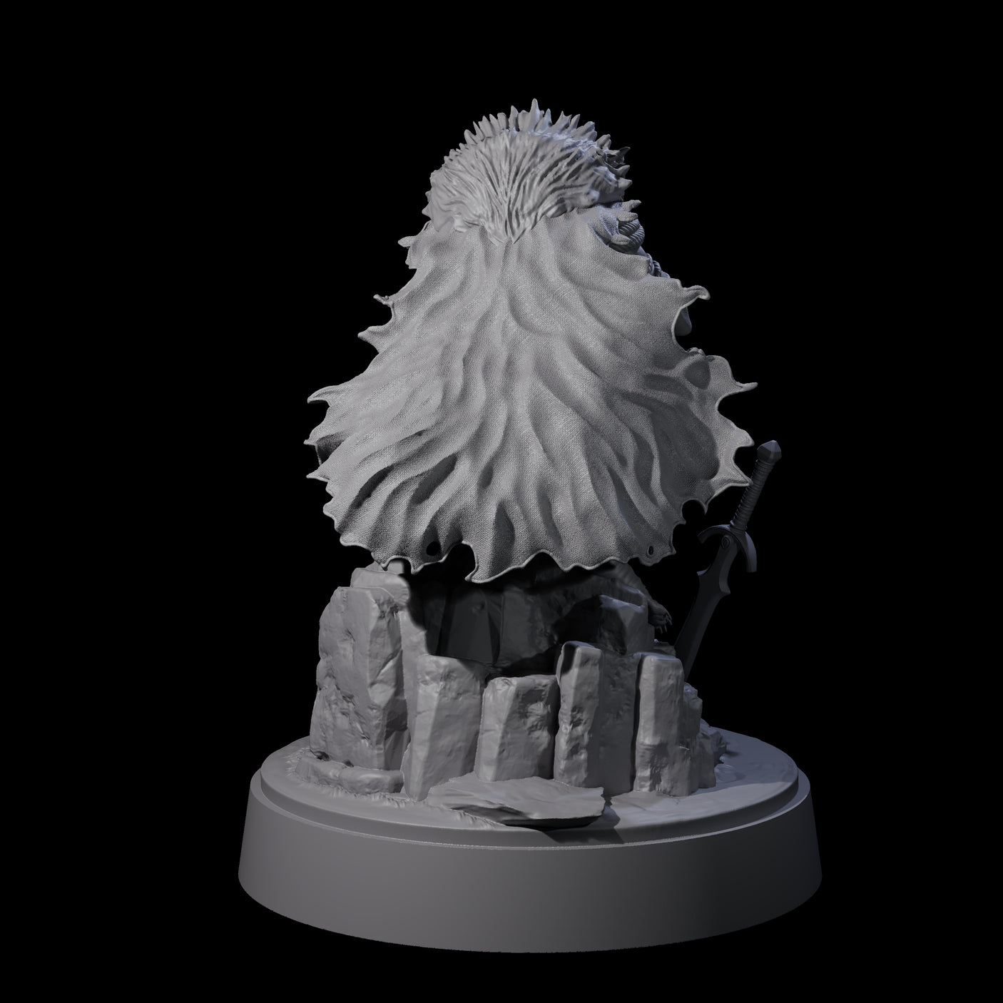 Hardy Goblin Scavenger E Miniature for Dungeons and Dragons, Pathfinder or other TTRPGs