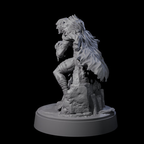 Hardy Goblin Scavenger E Miniature for Dungeons and Dragons, Pathfinder or other TTRPGs