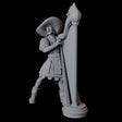 Harp Musician Miniature for Dungeons and Dragons, Pathfinder or other TTRPGs