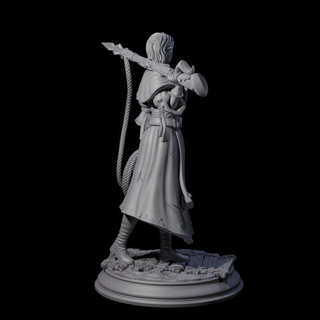 Harpoon Sharpshooter Miniature for Dungeons and Dragons, Pathfinder or other TTRPGs