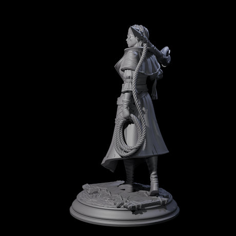 Harpoon Sharpshooter Miniature for Dungeons and Dragons, Pathfinder or other TTRPGs