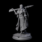 Harpoon Sharpshooter Miniature for Dungeons and Dragons, Pathfinder or other TTRPGs