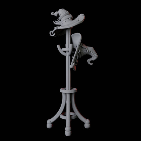 Hat Rack Miniature for Dungeons and Dragons, Pathfinder or other TTRPGs