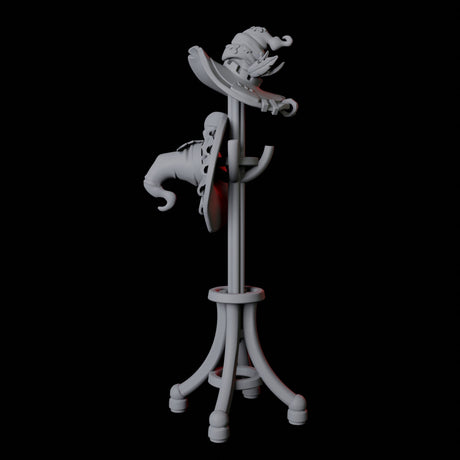 Hat Rack Miniature for Dungeons and Dragons, Pathfinder or other TTRPGs