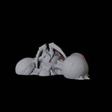 Hatching Eggs C Miniature for Dungeons and Dragons, Pathfinder or other TTRPGs