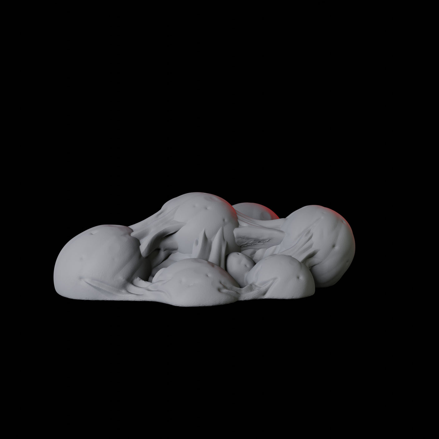 Hatching Eggs D Miniature for Dungeons and Dragons, Pathfinder or other TTRPGs