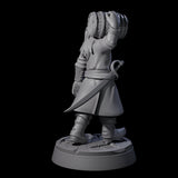 Hauling Human Sailor Miniature for Dungeons and Dragons, Pathfinder or other TTRPGs