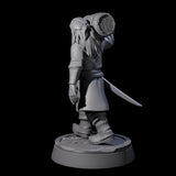 Hauling Human Sailor Miniature for Dungeons and Dragons, Pathfinder or other TTRPGs