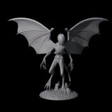 Haunting Nightgaunt A Miniature for Dungeons and Dragons, Pathfinder or other TTRPGs