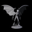 Haunting Nightgaunt A Miniature for Dungeons and Dragons, Pathfinder or other TTRPGs