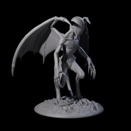 Haunting Nightgaunt C Miniature for Dungeons and Dragons, Pathfinder or other TTRPGs