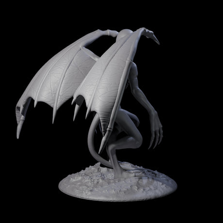 Haunting Nightgaunt C Miniature for Dungeons and Dragons, Pathfinder or other TTRPGs