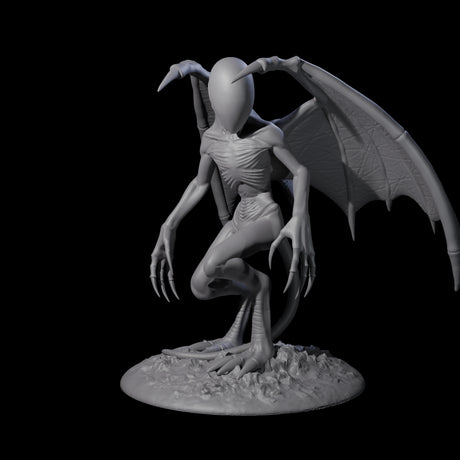 Haunting Nightgaunt C Miniature for Dungeons and Dragons, Pathfinder or other TTRPGs