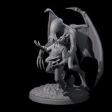 Haunting Nightgaunt with Victim Miniature for Dungeons and Dragons, Pathfinder or other TTRPGs