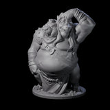 Head Scratching Ratfolk Mutant Miniature for Dungeons and Dragons, Pathfinder or other TTRPGs