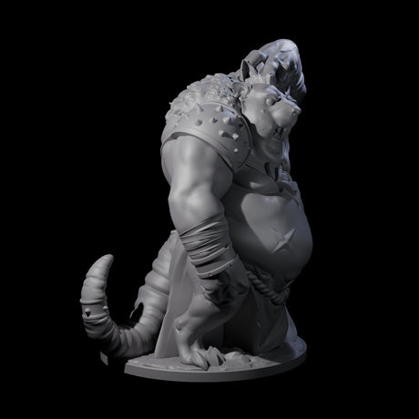 Head Scratching Ratfolk Mutant Miniature for Dungeons and Dragons, Pathfinder or other TTRPGs