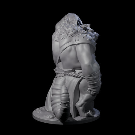 Head Scratching Ratfolk Mutant Miniature for Dungeons and Dragons, Pathfinder or other TTRPGs