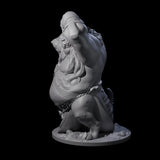 Head Scratching Ratfolk Mutant Miniature for Dungeons and Dragons, Pathfinder or other TTRPGs