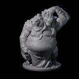 Head Scratching Ratfolk Mutant Miniature for Dungeons and Dragons, Pathfinder or other TTRPGs