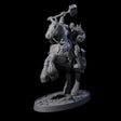 Heavy Cavalry of the Flames A Miniature for Dungeons and Dragons, Pathfinder or other TTRPGs