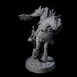Heavy Cavalry of the Flames B Miniature for Dungeons and Dragons, Pathfinder or other TTRPGs