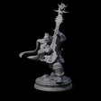 Heavy Metal Orc Bard Miniature for Dungeons and Dragons, Pathfinder or other TTRPGs