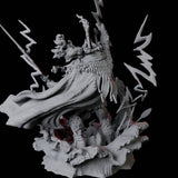 Hekaton, King of the Storm Giants Miniature for Dungeons and Dragons, Pathfinder or other TTRPGs
