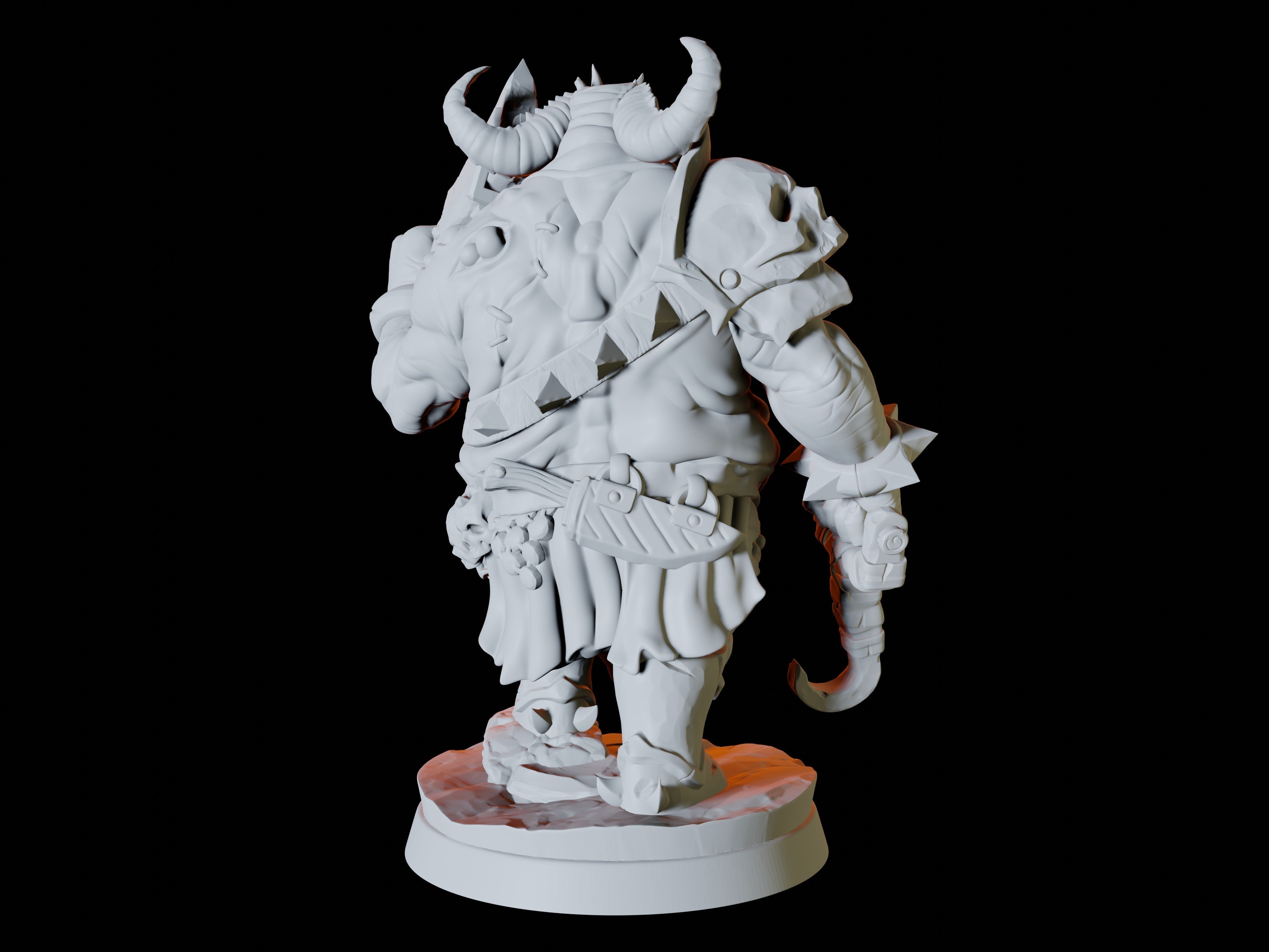 Hell Butcher Miniature for Dungeons and Dragons - Myth Forged