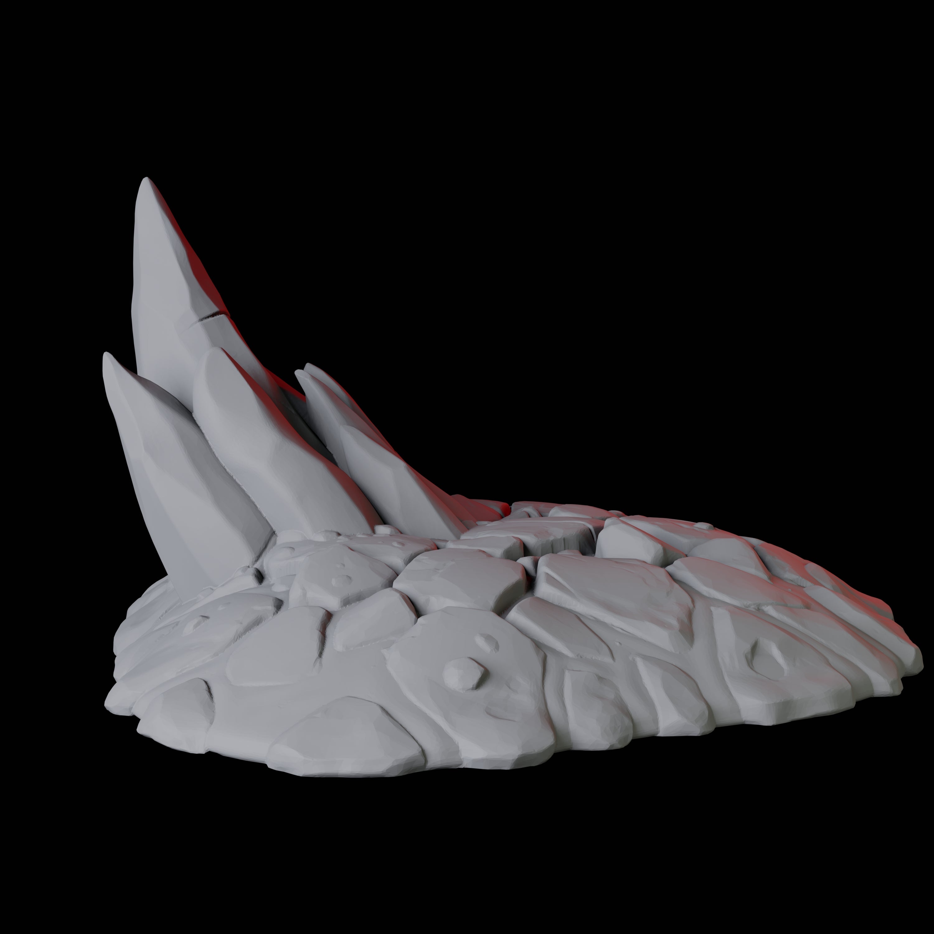 Hellscape Terrain Piece A Miniature for Dungeons and Dragons, Pathfinder or other TTRPGs